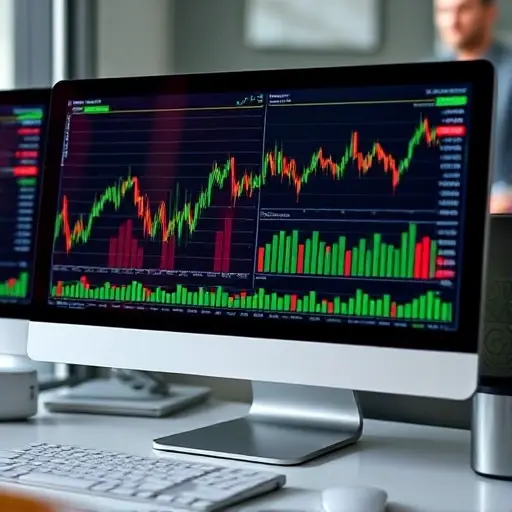 Finance Legend AI trading dashboard showing real-time performance metrics and automated trade execution